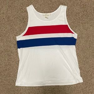 Men’s Red, White and Blue Tank top